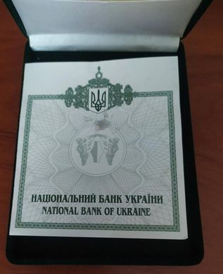 Ukraine - 1 Hryvnia Kyiv type XI-XIII centuries - silver in a box with a certificate - UNC