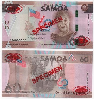 Samoa - 60 Tala 2023 - Specimen - P. 105 - UNC