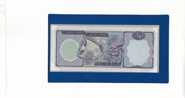 Каймановы Острова Кайманы - 1 Dollar 1971 - A/2 - Banknotes of all Nations в конверте - UNC