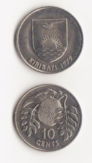 Кирибати - 10  Сents 1979 - UNC
