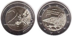 Германия - 2 Euro 2024 - D - Мекленбург - Передняя Померания - UNC