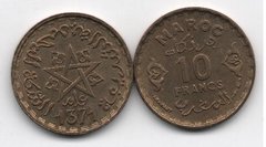 Morocco - 10 Francs 1951 - 1952 - VF