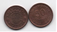 Portuguese Guinea - 50 Centavos 1952 - aUNC