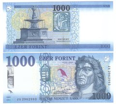 Венгрия - 1000 Forint 2021 - Pick 203 - UNC