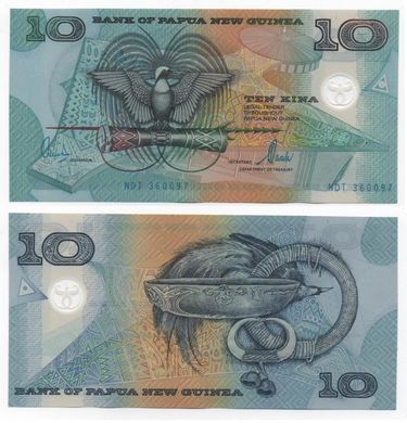 Papua New Guinea - 10 Kina 2000 - P. 26a - Polymer - aUNC