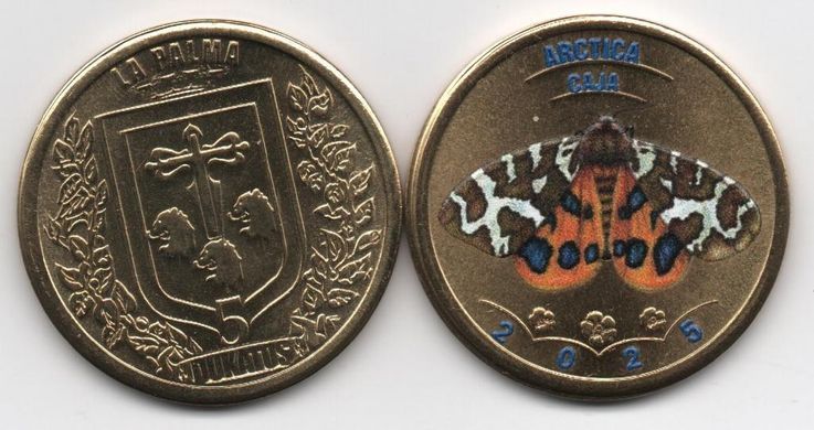 Fantasy / La Palma - 5 Dukatos 2025 - Arctica caja - UNC