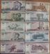 Корея Північна - набір 10 банкнот 5 10 50 100 200 500 1000 2000 5000 5000 Won 2002 - 2013 - 100 years - comm. - UNC