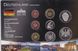 Німеччина - Mint набір 8 монет 1 2 5 10 50 Pfenning 1 2 5 Mark 1992 - in folder - UNC