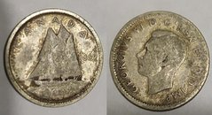 Канада - 10 Cents 1940 - срібло - F