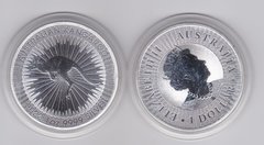 Australia - 1 Dollar 2022 - Australian Kangaroo - silver - in capsule - UNC-
