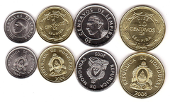 Гондурас - набор 4 монеты 5 10 20 50 Cents 1999 - 2006 - UNC