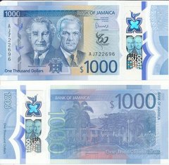 Jamaica - 1000 Dollars 2022 ( 2023 ) -  comm. - Polymer - UNC
