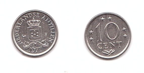 Netherlands Antilles - 10 Cent 1977 - aUNC / XF