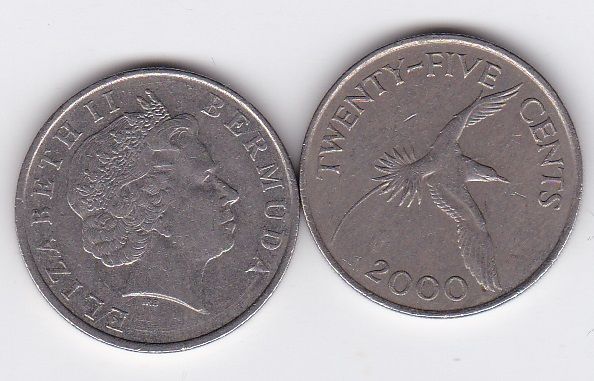 Bermuda - 25 Cents 2000 - VF