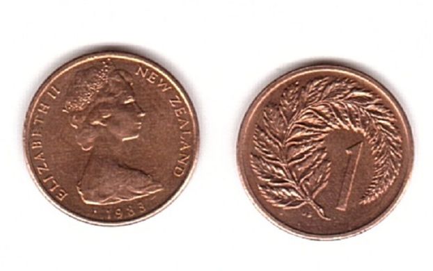 New Zealand - 1 Cent 1983 - aUNC