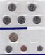США - набір 9 монет 1 Dime 1 5 Cents + ​​1/4 1 Dollar 2003 - P - в конверті - UNC