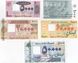 Ліван - набір 5 банкнот 1000 5000 10000 20000 50000 Livres 2004 - 2008 - aUNC / UNC