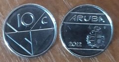 Aruba - 10 Cents 2012 - aUNC
