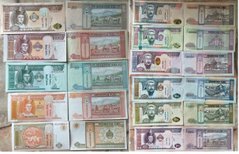 Монголія - набір 11 банкнот 1 5 10 20 50 100 500 1000 5000 10000 20000 Togrog 2014 - 2022 - UNC