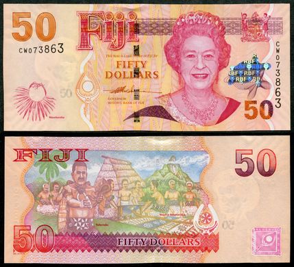 Fiji - 50 Dollars 2007 - Pick 113 - UNC