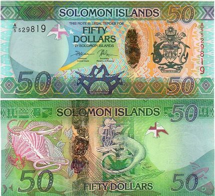Соломоновы Острова - 50 Dollars 2017 - Pick 35b - UNC