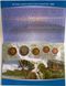 Шри Ланка - Годовой набор 5 монет 25 50 cents 1 2 5 Rupees 2006 в буклете - UNC