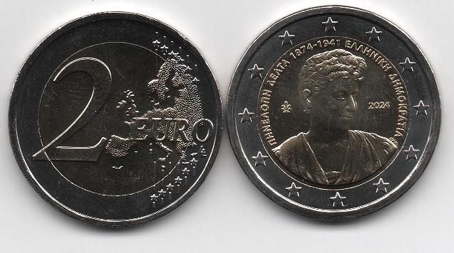 Greece - 2 Euro 2024 - 150th birthday of Penelope Delta - UNC