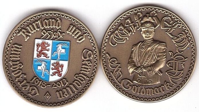 Fantasy - Duchy of Courland and Semigallia - 1 Gold Mark 2013 - UNC