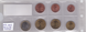 Австрія - набір 8 монет - 1 2 5 10 20 50 Cent 1 2 Euro 2006 - 2010 - aUNC / UNC
