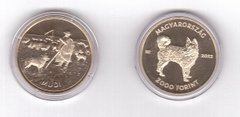 Hungary - 2000 Forint 2022 - Moody dog, dog breeds - сomm. - in a capsule - UNC