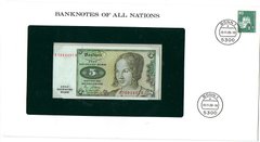 Германия / ФРГ - 5 Deutsche Mark 1980 - Banknotes of all Nations - в конверте - UNC