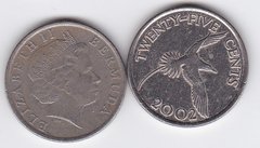 Bermuda - 25 Cents 2002 - VF