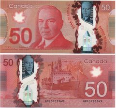 Canada - 50 Dollars 2012 ( 2021 ) - Polymer - P. 109d - signatures: Lane and Macklem - UNC