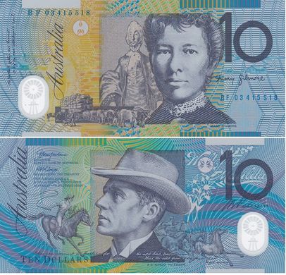 Австралія - ​​10 Dollars 2003 - UNC