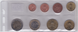 Austria - set 8 coins - 1 2 5 10 20 50 Cent 1 2 Euro 2002 - 2008 - aUNC