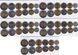 Эфиопия - 5 шт х набор 6 монет 1 5 10 25 50 Cents 1 Byrr ( 50 Cents XF+ ) 2004 - 2010 - UNC / XF+