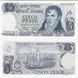 Argentina - 5 pcs x 5 Pesos 1973 - 1976 - P. 294(2) - serie B - UNC