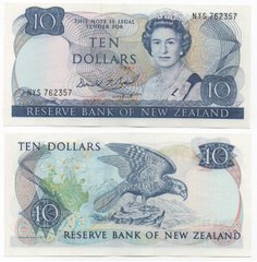 Новая Зеландия - 10 Dollars 1985 - Pick 172с - UNC