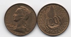 Мадагаскар - 20 Francs 1953 - aUNC