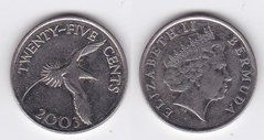 Bermuda - 25 Cents 2003 - VF