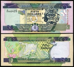 Solomon Islands - 50 Dollars 2001 - P. 24 - UNC