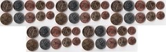 Бразилія - 5 шт x ​​набір 5 монет - 1 5 10 25 50 Centavos 2004 - 2017 - UNC