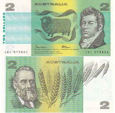 Australia - 2 Dollars 1983 - Pick 43e - UNC