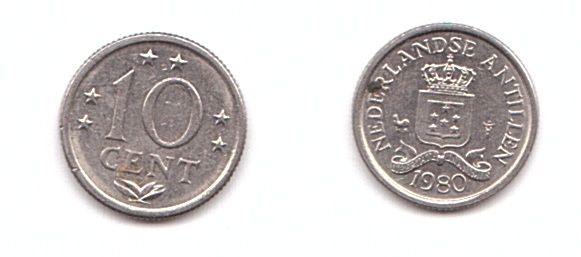 Netherlands Antilles - 10 Cent 1980 - aUNC / XF