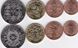 Bhutan - 5 pcs x set 4 coins 5 10 25 Chhertum 1 Ngultrum 1979 - UNC / aUNC