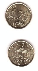 Німеччина - 20 Cent 2022 - G - UNC