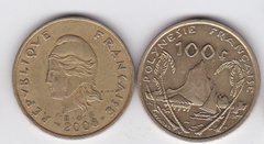 Французская Полинезия - 100 Francs 2008 - VF