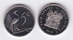 ЮАР - 5 Cents 1973 - XF