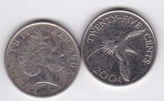 Bermuda - 25 Cents 2004 - VF