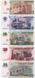 Transnistria - set 8 banknotes 1 5 10 25 50 100 200 500 Rubles 2012 - Specimen - UNC